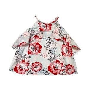 Janie and Jack Tropical Floral Tank Top Size 3